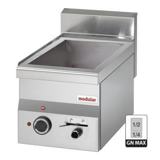 Modular 600 Elektrische bain-marie - topunit, 1/2 GN + 1/4 GN