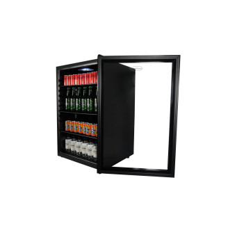 Combisteel tafelmodel koelkast, glasdeur, 115 liter