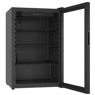 Combisteel tafelmodel koelkast, glasdeur, 115 liter
