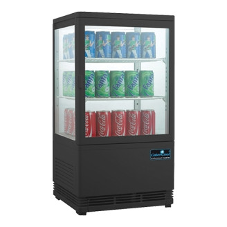 CaterCool koelvitrine - 58 liter, recht