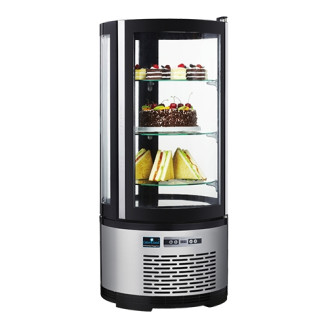 CaterCool koelvitrine - 100 liter, rond