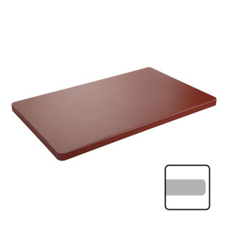 CaterChef snijblad polyethyleenbruin glad 500x300x20 mm