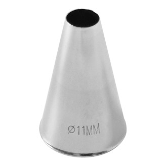 EMGA RVS spuitje glad Ø11 mm