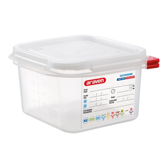 Araven kunststof gastronorm bak 1/6 GN - 100 mm