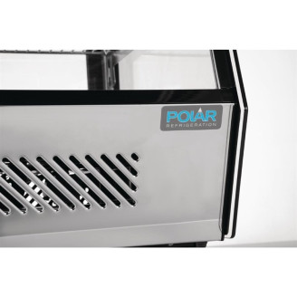 Polar G-Series Countertop Display koeling 120 liter Zwart