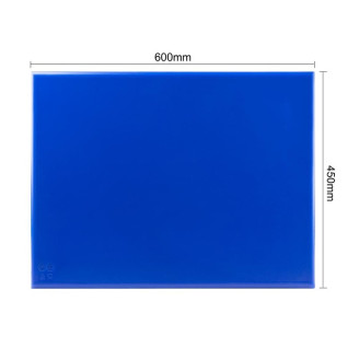 Hygiplas HDPE snijplankenset met rek 610x455x25mm