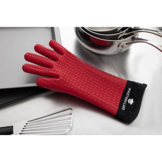 Kitchen Craft siliconen ovenhandschoen met katoenen binnenhoes
