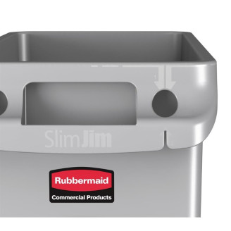 Rubbermaid Slim Jim Container 60 liter