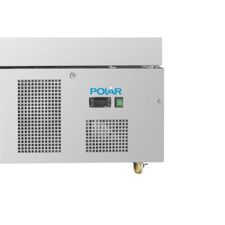 Polar roestvrijstalen koelkast - 440 liter - G590