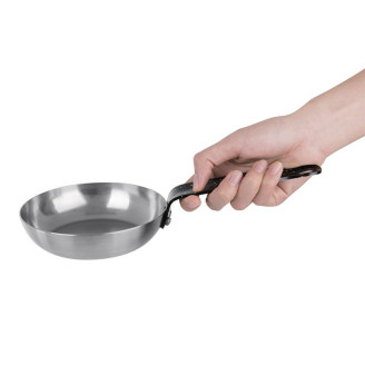 Vogue carbonstalen blinis pan 13 cm