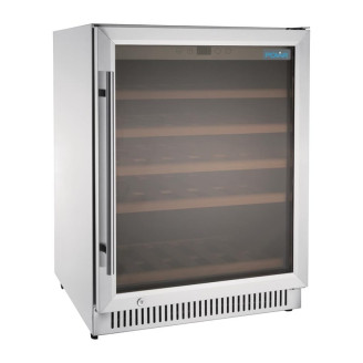 Polar G-serie rvs wijnkoeling 51 flessen, 5 schappen