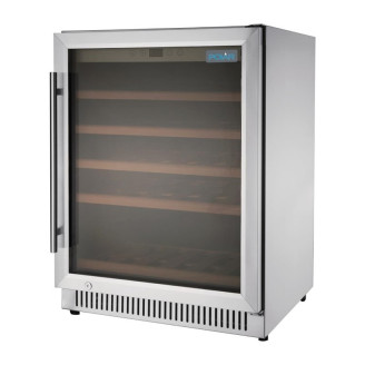 Polar G-serie rvs wijnkoeling 51 flessen, 5 schappen