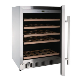 Polar G-serie rvs wijnkoeling 51 flessen, 5 schappen