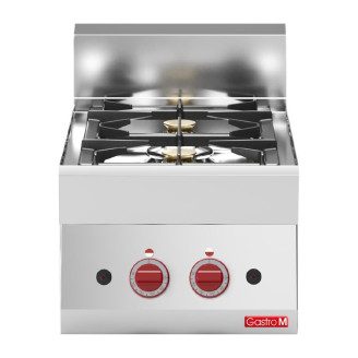Gastro-M 2-pits propaan kooktafel - tafelmodel 65/40 PCG