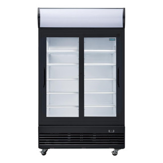 Polar G-Series rechtopstaande schuifdeur displaykoeling 950 liter