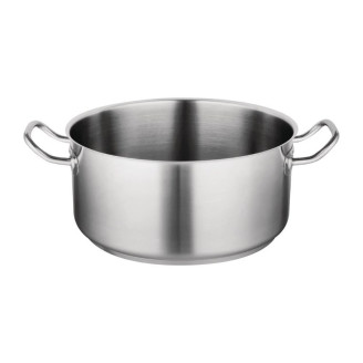 Vogue RVS kookpan laag model 36cm