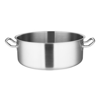 Vogue RVS kookpan laag model 36cm