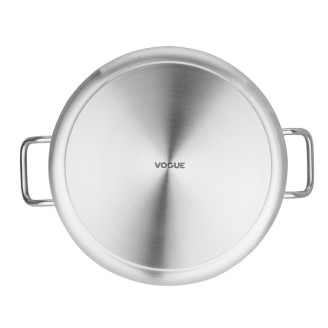 Vogue RVS kookpan laag model 36cm