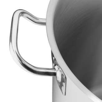 Vogue RVS kookpan hoog model 40cm