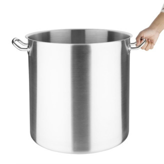 Vogue RVS kookpan hoog model 40cm