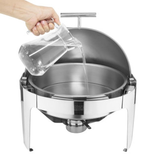 Olympia Paris Roll Top Chafing Dish rond