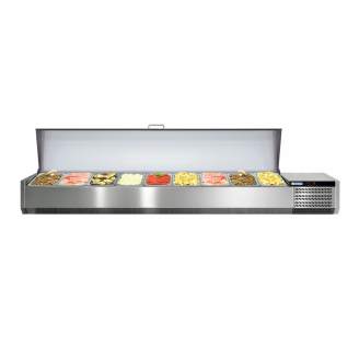 Afinox ingrediëntenkoeling - VRS 2005/S GN 1/1 - RVS deksel