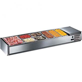 Afinox ingrediëntenkoeling - VRS 1815/S GN 1/1 - zonder glasopbouw