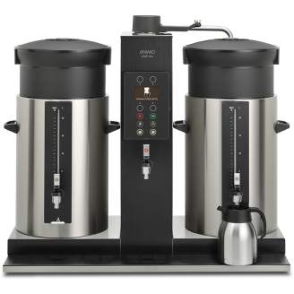 Animo ComBi-Line - koffiezetinstallatie - 2x 20 liter - heetwater