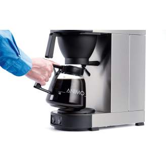 Animo M-LINE - koffiezetapparaat - handwatervulling - zwart