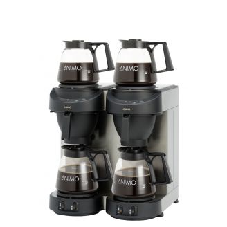 Animo M-LINE - koffiezetapparaat - handwatervulling - zwart