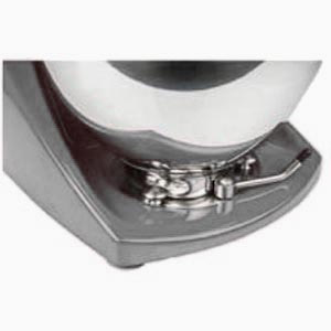 Bear Teddy mixer zonder hulpstukaandrijving, tafelmodel 5 L, zilver