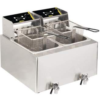 Buffalo dubbele friteuse GH125