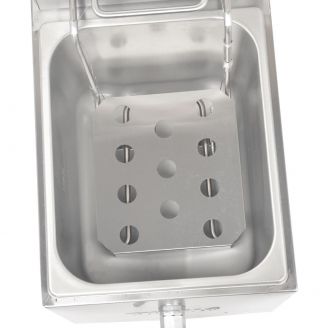 Buffalo enkele tank 8ltr friteuse met timer 2.9kW