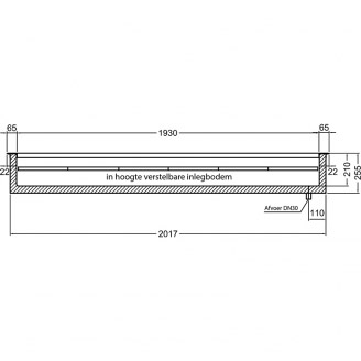 Roeder crushed ice bak / Geïsoleerde drop-in model, CIB61