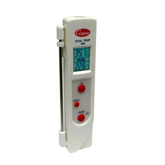 Dual thermometer IR, inclusief steekthermometer - OPTIEK 1:1