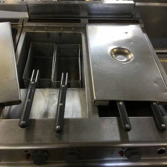 Occasion dubbele friteuse