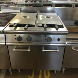 Occasion dubbele friteuse