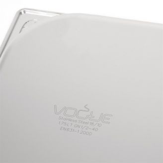 Vogue RVS GN 1/2 bak 100mm