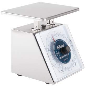 Edlund Four Star mechanische portioneerweegschaal 5 kg, groot weegvlak