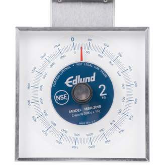 Edlund Premier MSR-2000 OP mechanische portioneerweegschaal 2 kg