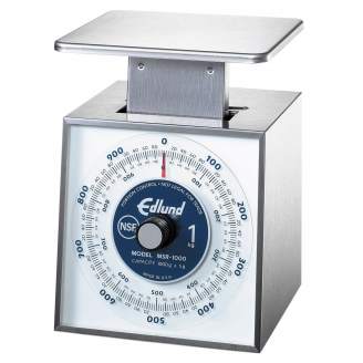 Edlund Premier MSR-1000 mechanische portioneerweegschaal 1kg standaard