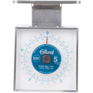 Edlund Premier MSR-5000 mechanische portioneerweegschaal 5kg standaard
