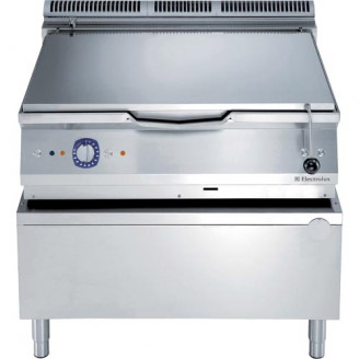 Electrolux propaan braadpan RVS Duomat bodem - motorkanteling