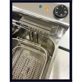 Euromax elektrische enkele Eco friteuse, 10360CK