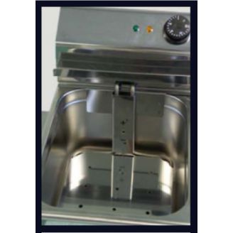 Euromax elektrische dubbele friteuse, 10371