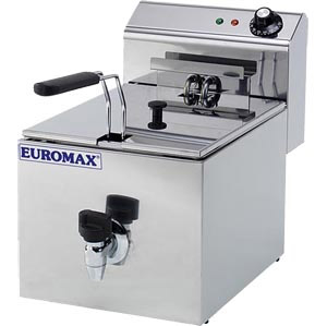 Euromax elektrische enkele friteuse, 10360K