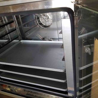 Euromax elektrische steam-oven 9806PBH MANUEEL - 6 laags - 400 V.