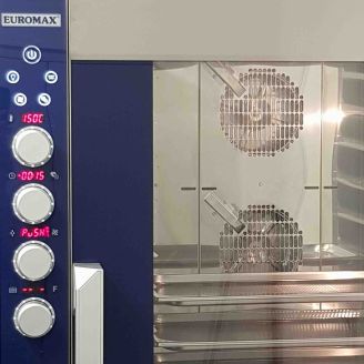 Euromax elektrische steam-oven D9806PBH DIGITAAL - 6 laags - 400 V.