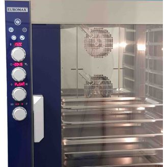 Euromax elektrische steam-oven D9806PBH DIGITAAL - 6 laags - 400 V.