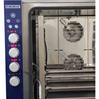 Euromax elektrische steam-oven D9806PBH DIGITAAL - 6 laags - 400 V.